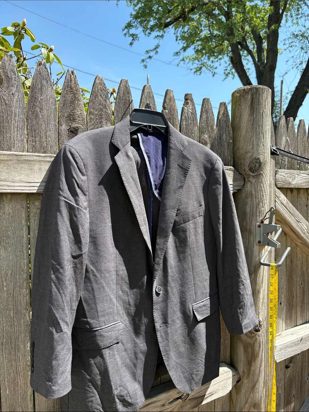 Cole Haan Grand 0S size 42S wool blazer!